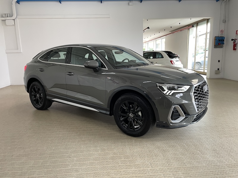 Audi Q3 Sportback 35TDI S-Tronic S-Line Km0 Grigio Chronos