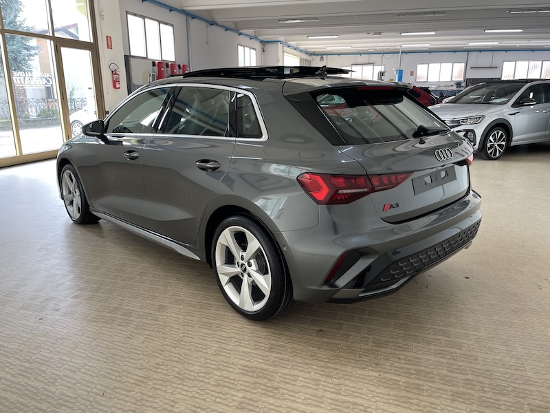 Audi A3 Sportback 35TDI S-Tronic S-Line Km0 Tetto apribile Newmodel - immagine 4