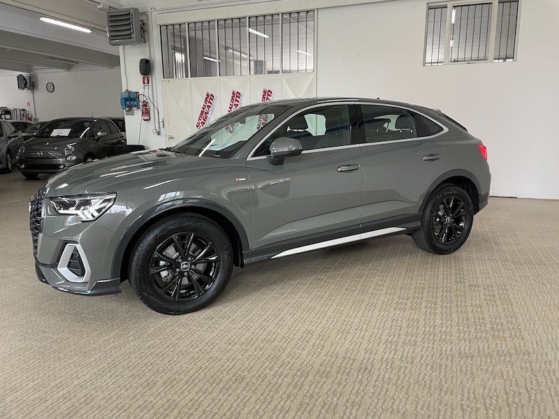 Audi Q3 Sportback 35TDI S-Tronic S-Line Km0 Grigio Chronos - immagine 2