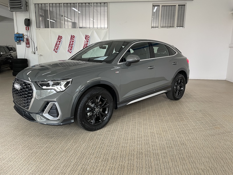 Audi Q3 Sportback 35TDI S-Tronic S-Line Km0 Grigio Chronos - immagine 3