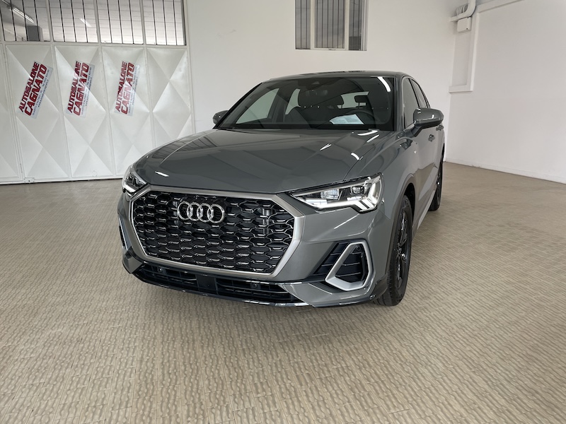 Audi Q3 Sportback 35TDI S-Tronic S-Line Km0 Grigio Chronos - immagine 9