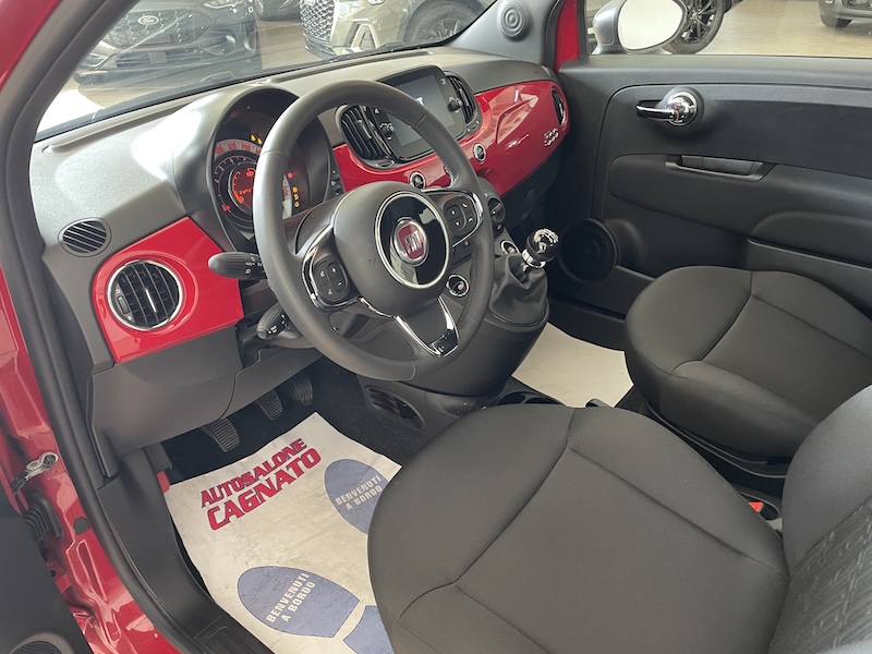 Fiat 500 1.0 Hybrid 2024 Sensori+Cerchi 16" - immagine 11