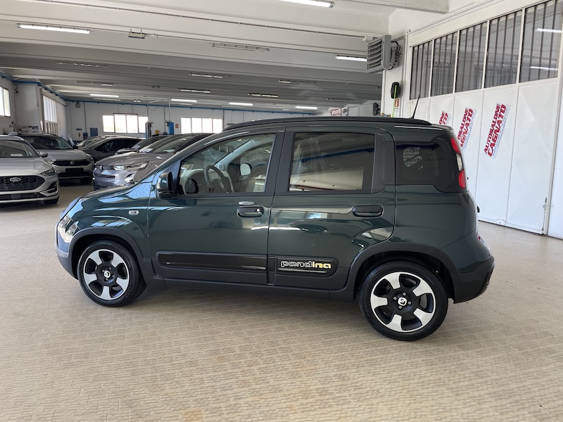 Fiat Panda Pandina 1.0 Hybrid 70cv Cross Km0 Dark Green - immagine 3