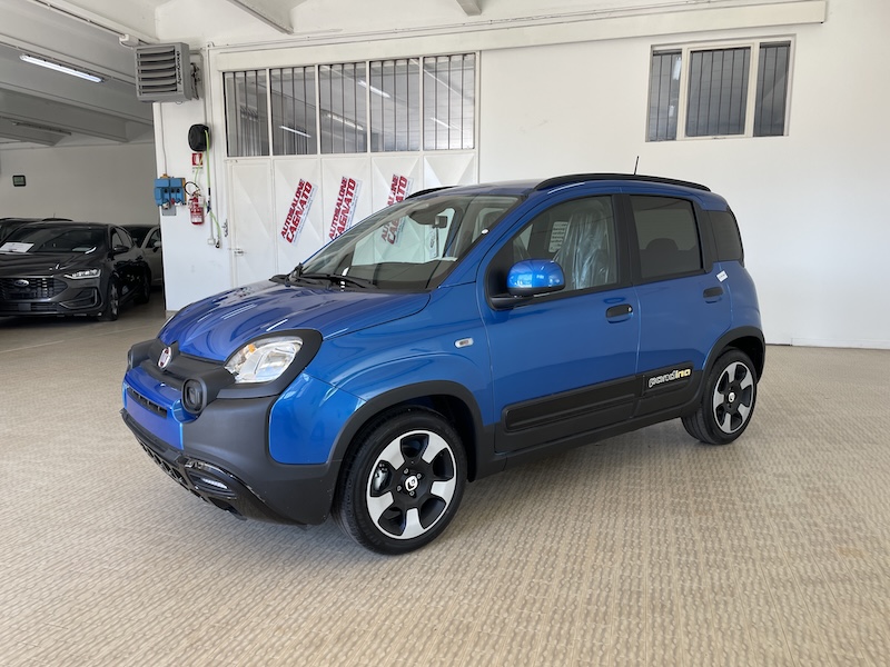 Fiat Panda Pandina 1.0 Hybrid 70cv Cross Km0 Blu Italia - immagine 5